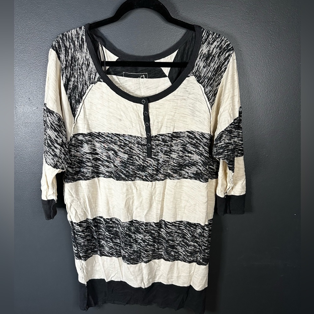 We the free people oversized Henley top